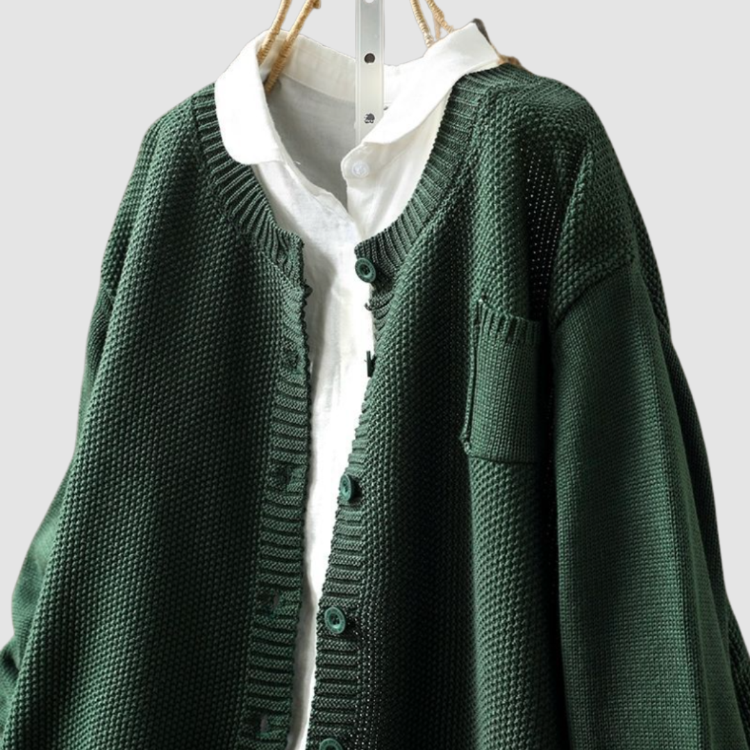 Cardigan donna in maglia morbida - Caldo e confortevole