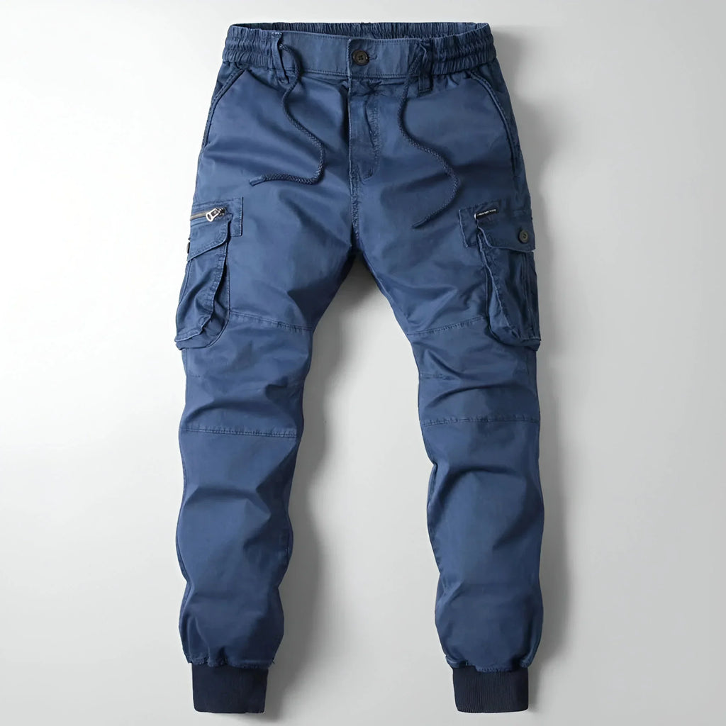 Pantaloni cargo in cotone da uomo