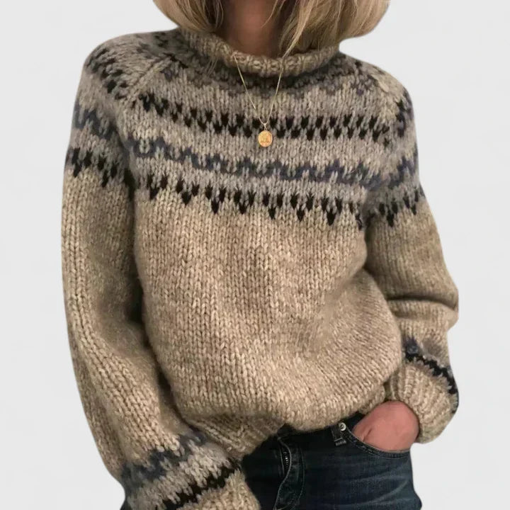 Maglione donna sofisticato in maglia - Chic e comodo