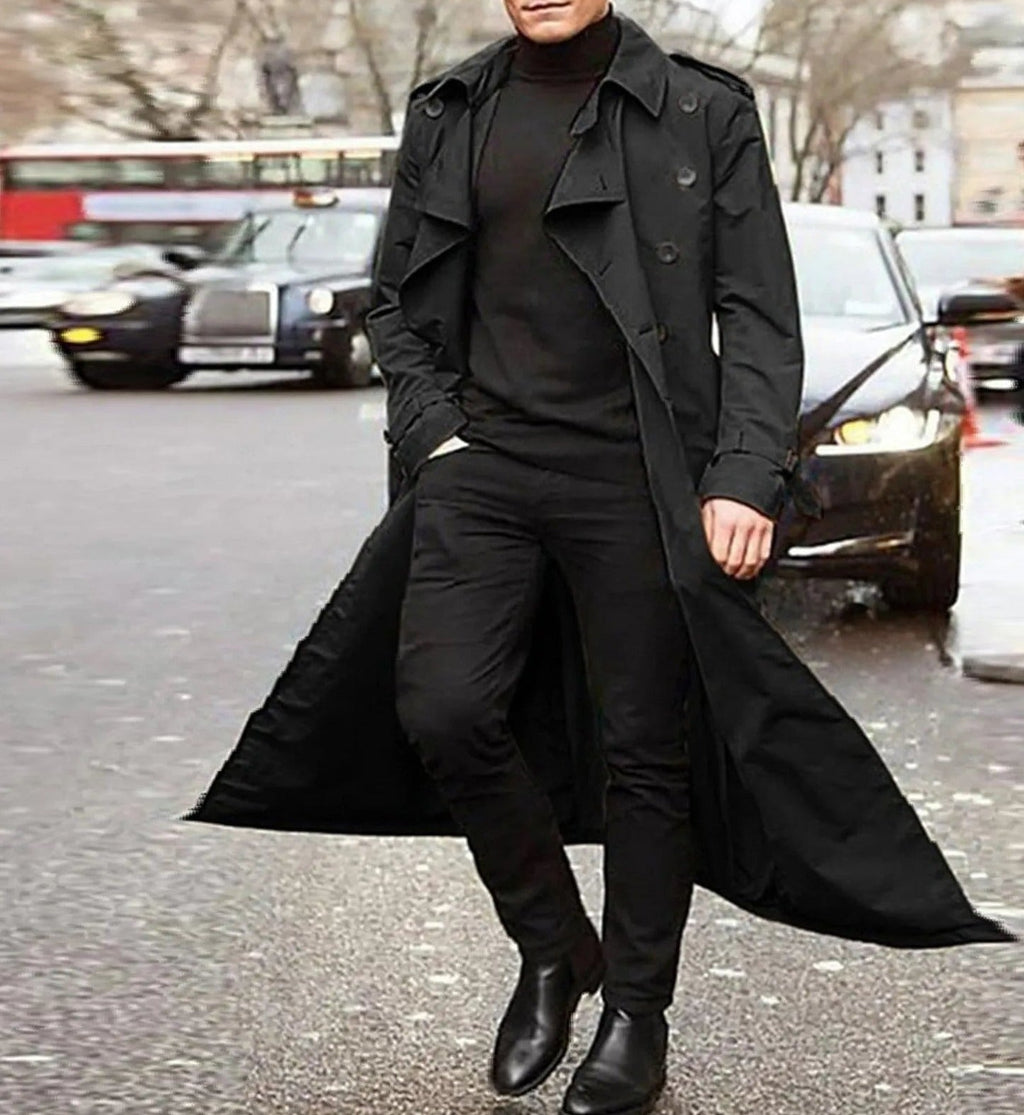 Trench casual e alla moda per uomo