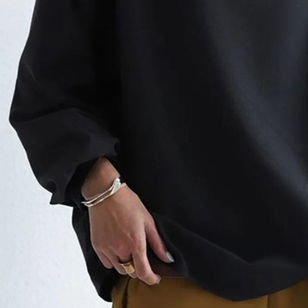 Maglia da donna in morbida maglia con collo alto