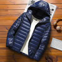Navy blue (with hood)