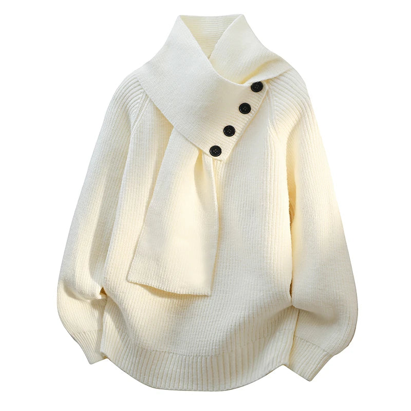 Luxury Soft Women's Sweater – Warm, Elegant, and Comfortable Style.