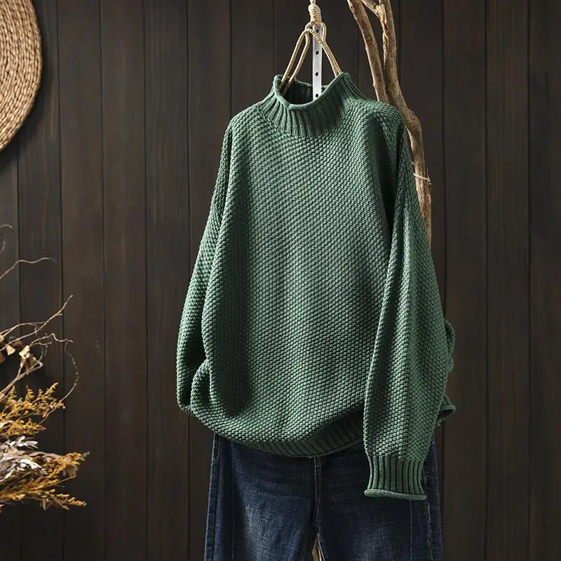 Pull décontracté en maille Ilse - Doux et confortable