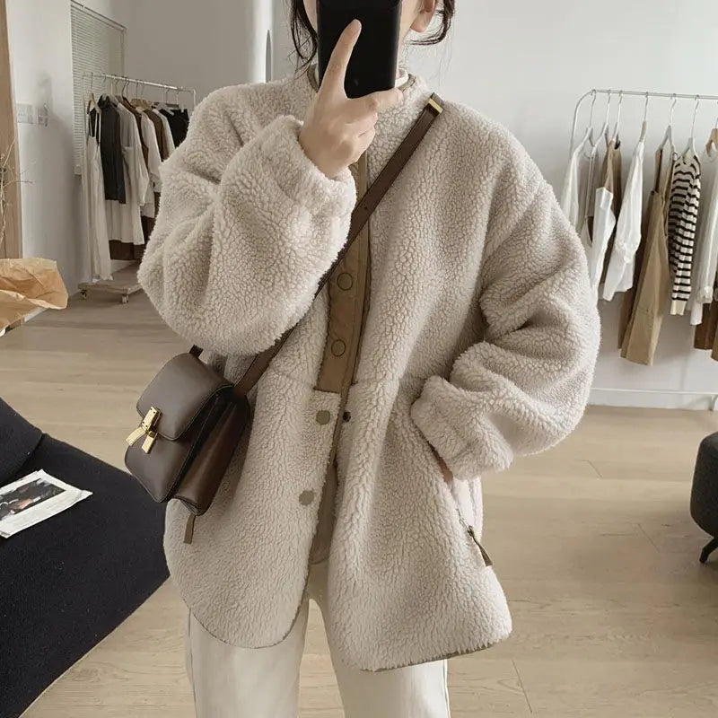 Giacca Teddy Premium da donna – Elegante e comoda giacca