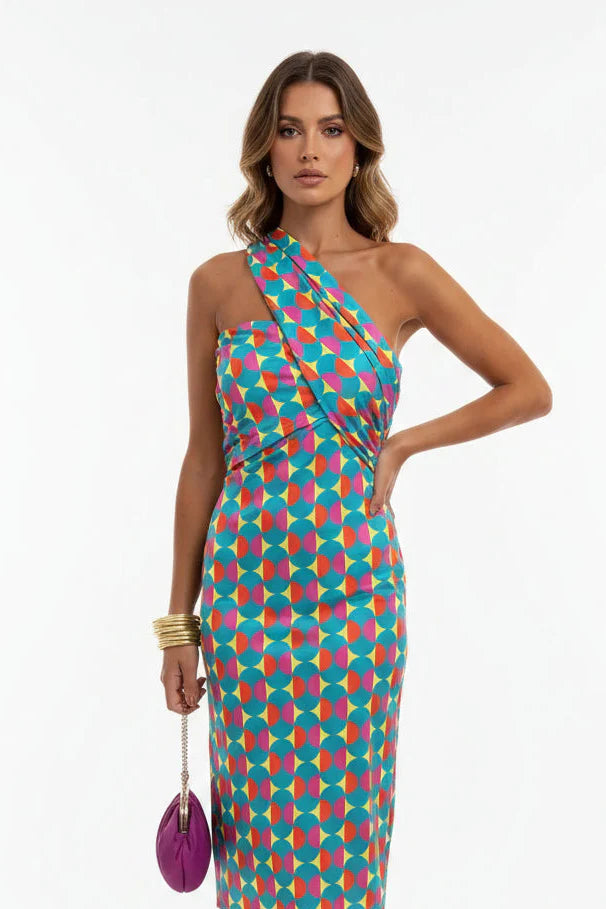 Abito midi elegante da donna – Chic e leggero