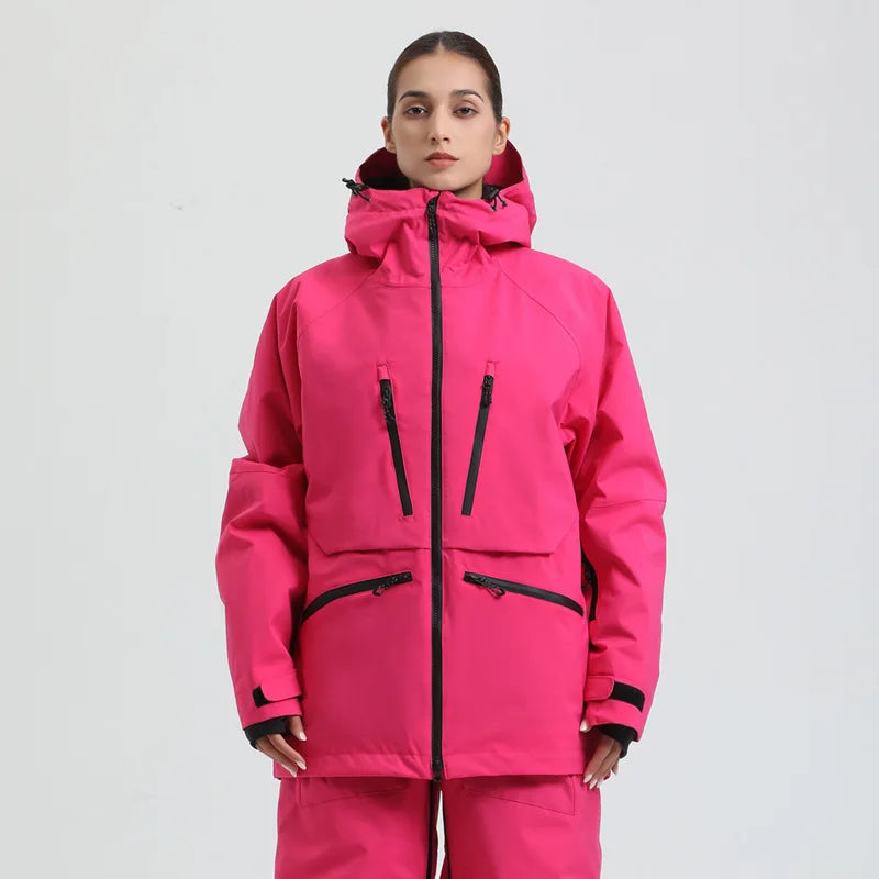Giacca invernale da snowboard unisex – traspirante e idrorepellente