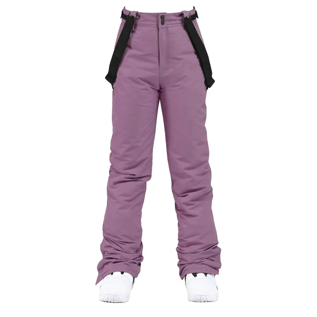 Pantaloni da snowboard impermeabili da uomo bretelle – Pantaloni da sci invernali isolati
