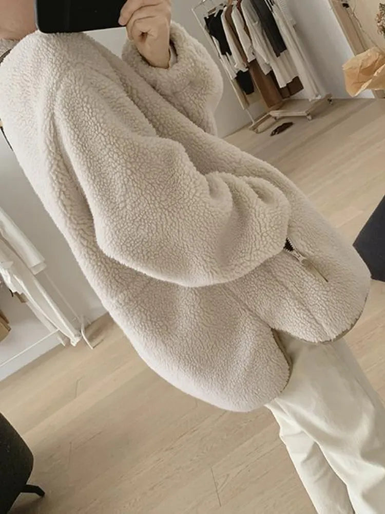 Giacca Teddy Premium da donna – Elegante e comoda giacca