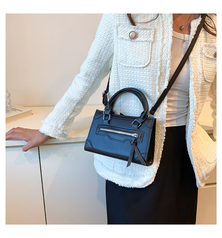 Borsa a tracolla nera da donna