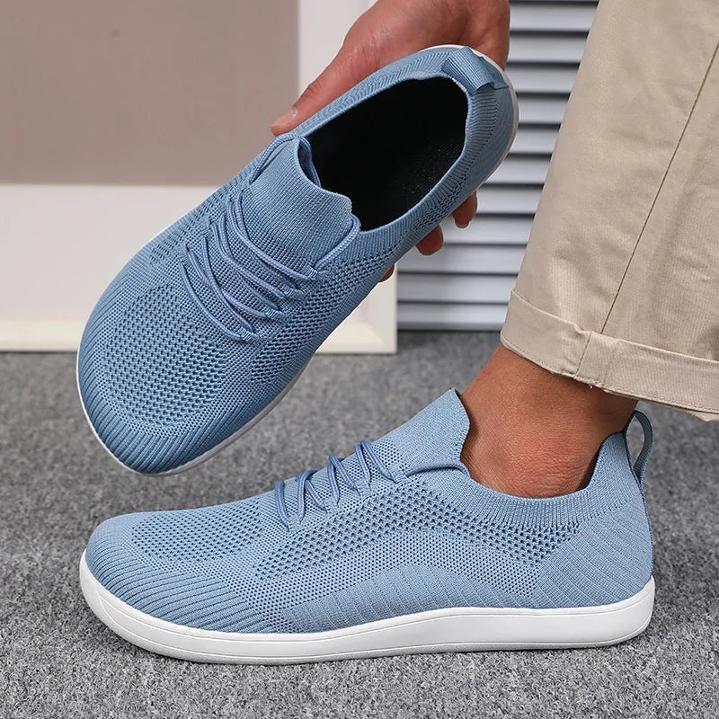 Sneakers uomo in mesh traspirante con suola ammortizzata - Leggere e comode