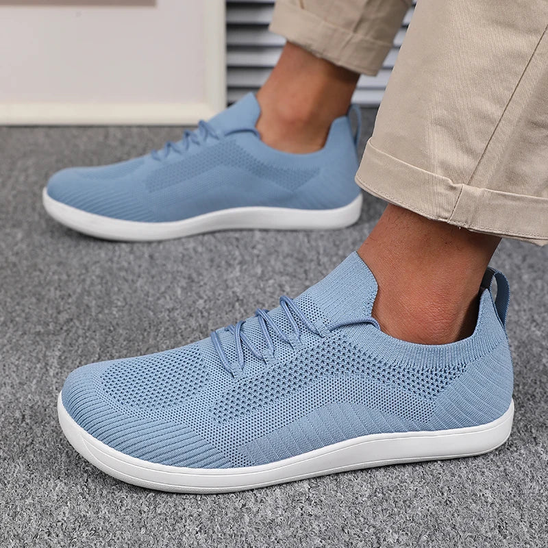 Sneakers uomo in mesh traspirante con suola ammortizzata - Leggere e comode