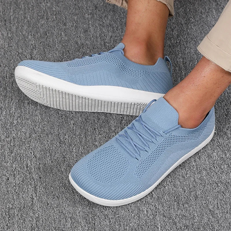 Sneakers uomo in mesh traspirante con suola ammortizzata - Leggere e comode