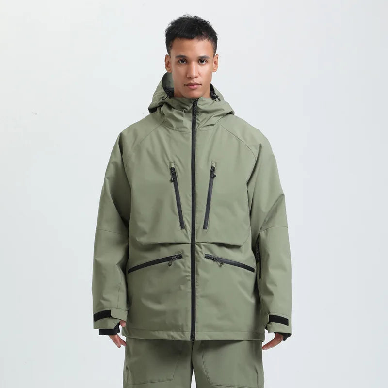 Giacca invernale da snowboard unisex – traspirante e idrorepellente