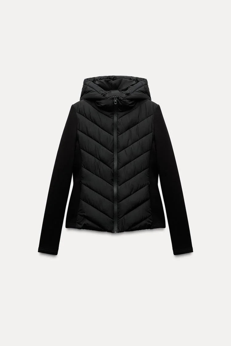 Veste femme de mi-saison à motif – Style chic, original et chaud.