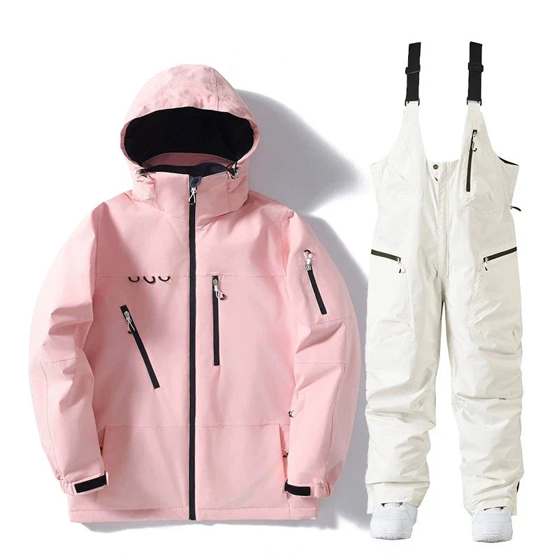 Completo da sci invernale unisex - giacca e pantaloni per uomo e donna