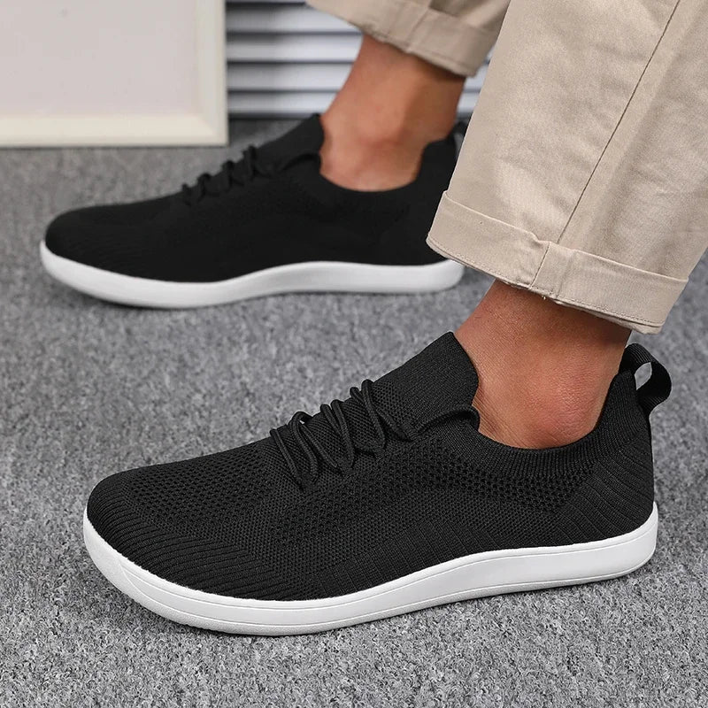 Sneakers uomo in mesh traspirante con suola ammortizzata - Leggere e comode