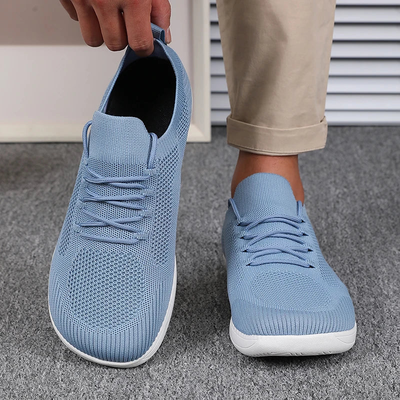 Sneakers uomo in mesh traspirante con suola ammortizzata - Leggere e comode