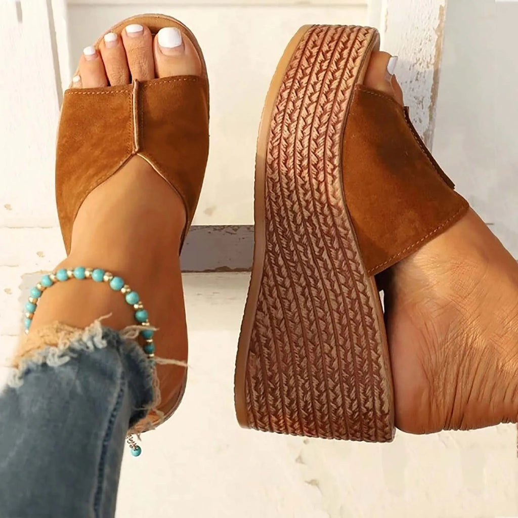 Sandali da donna con platform leggera - Stabili ed estivi