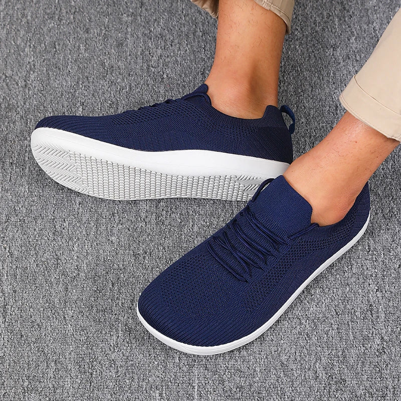 Sneakers uomo in mesh traspirante con suola ammortizzata - Leggere e comode