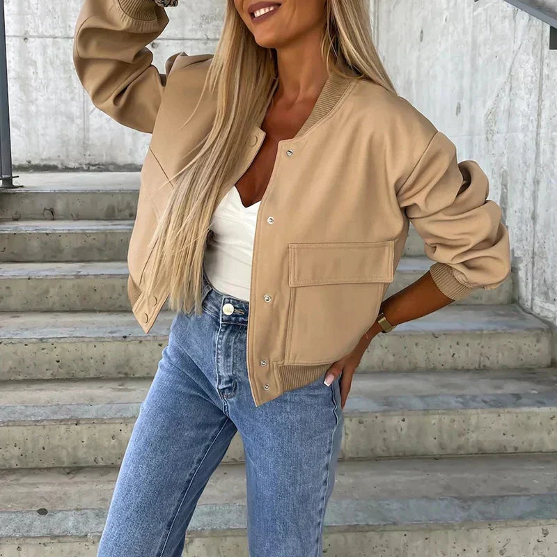 Giacca bomber donna di tendenza - Casual e moderna