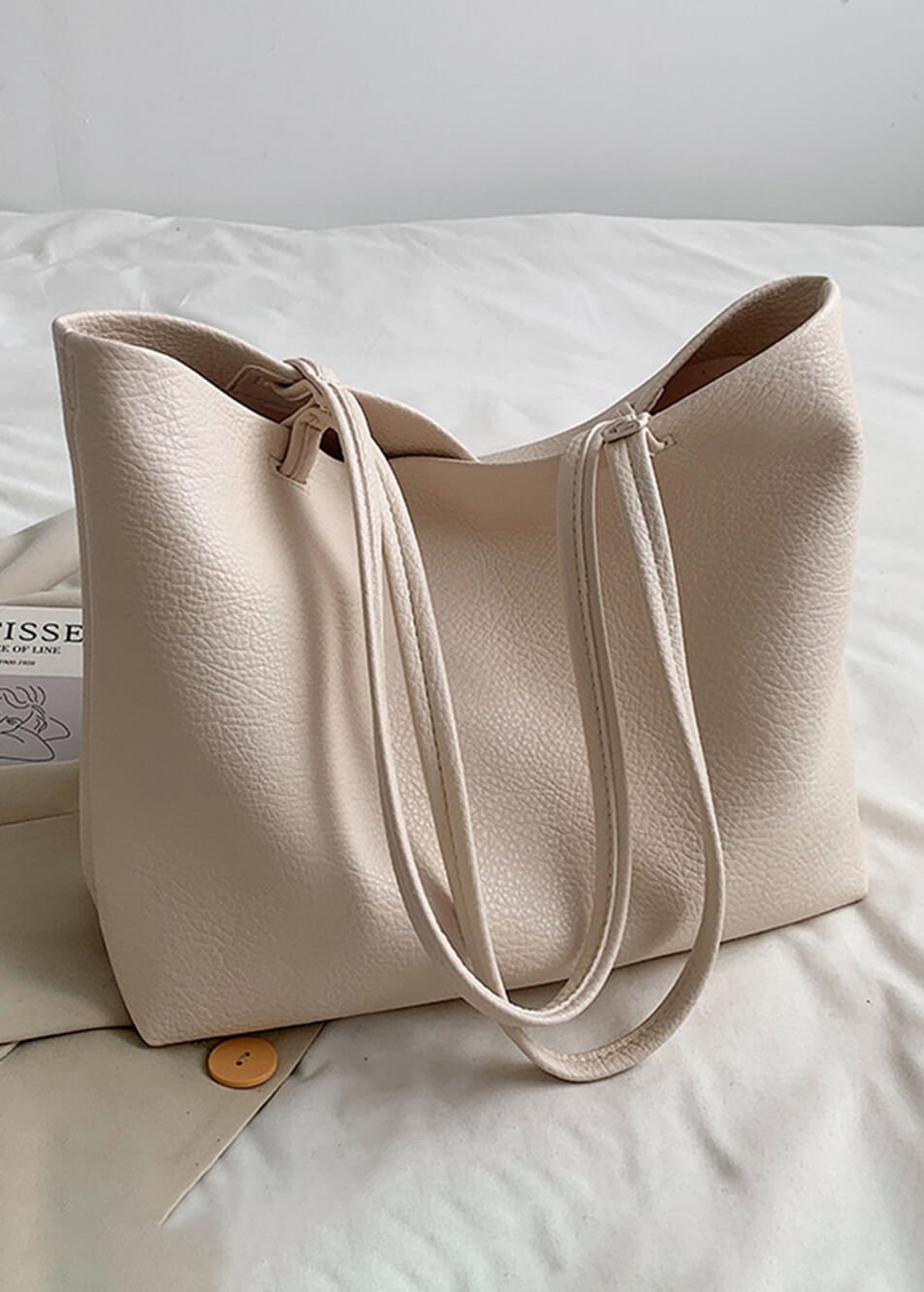 Ampia borsa tote per donne moderne - Tutte le stagioni