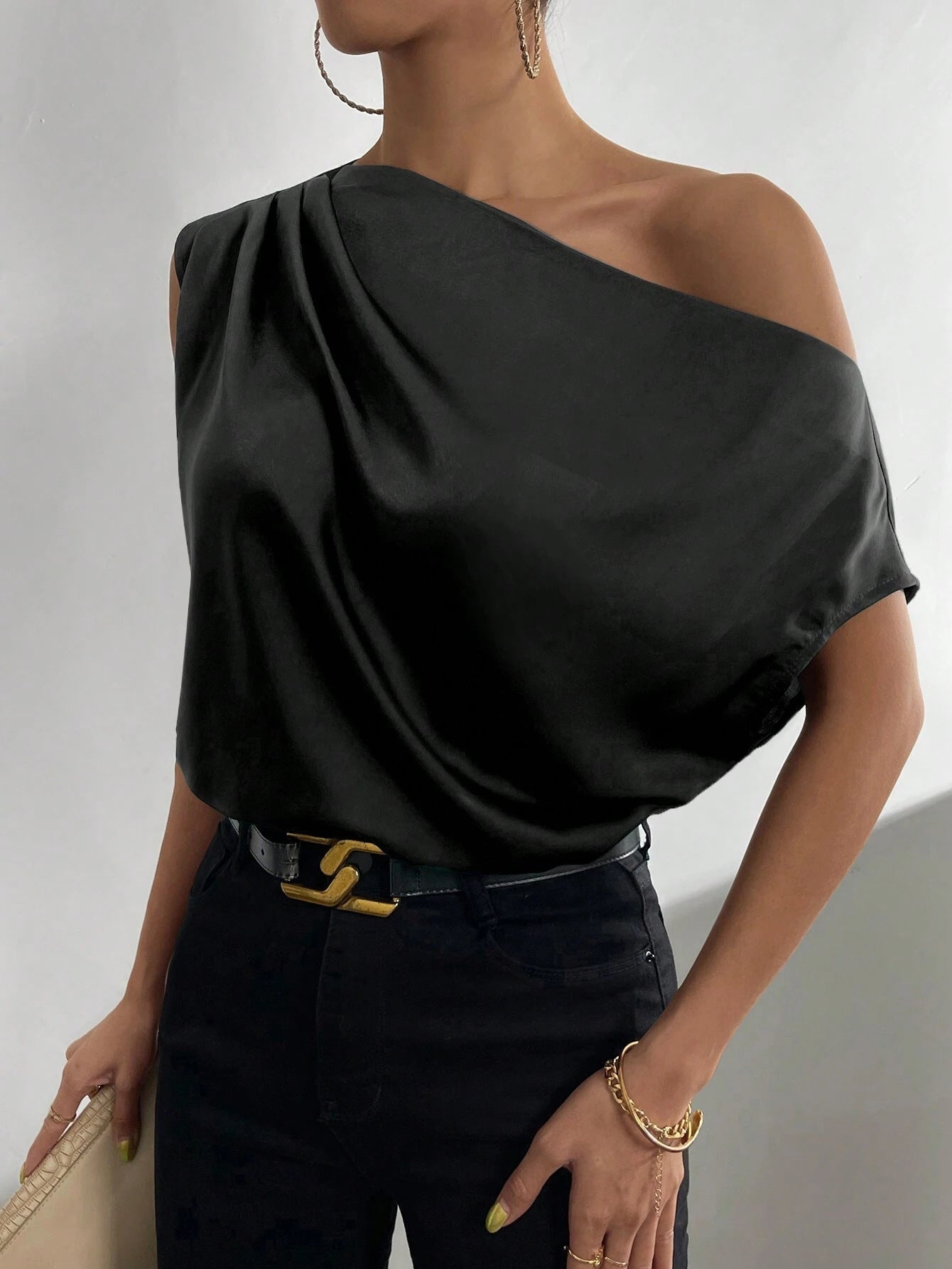 Top Donna Monospalla Asimmetrico – Top Elegante Moderno