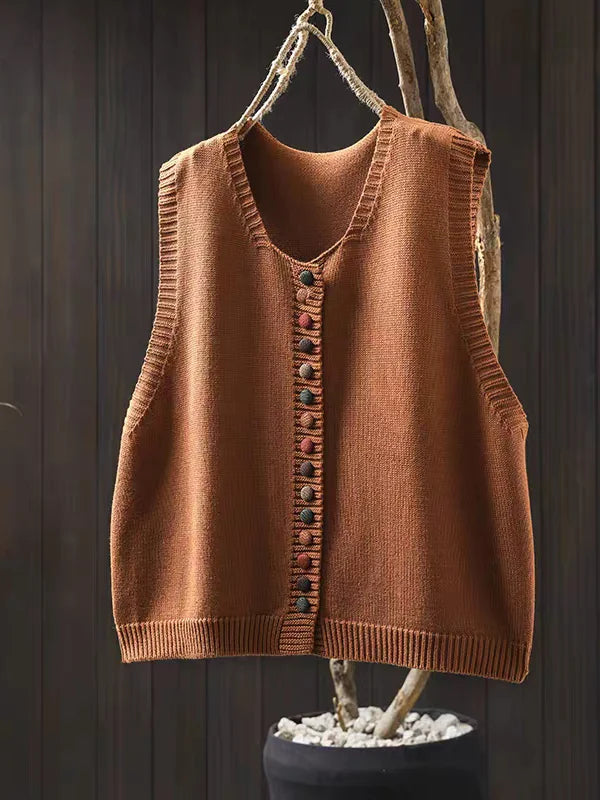 Cardigan da donna ampio – Scollo a V e maniche corte
