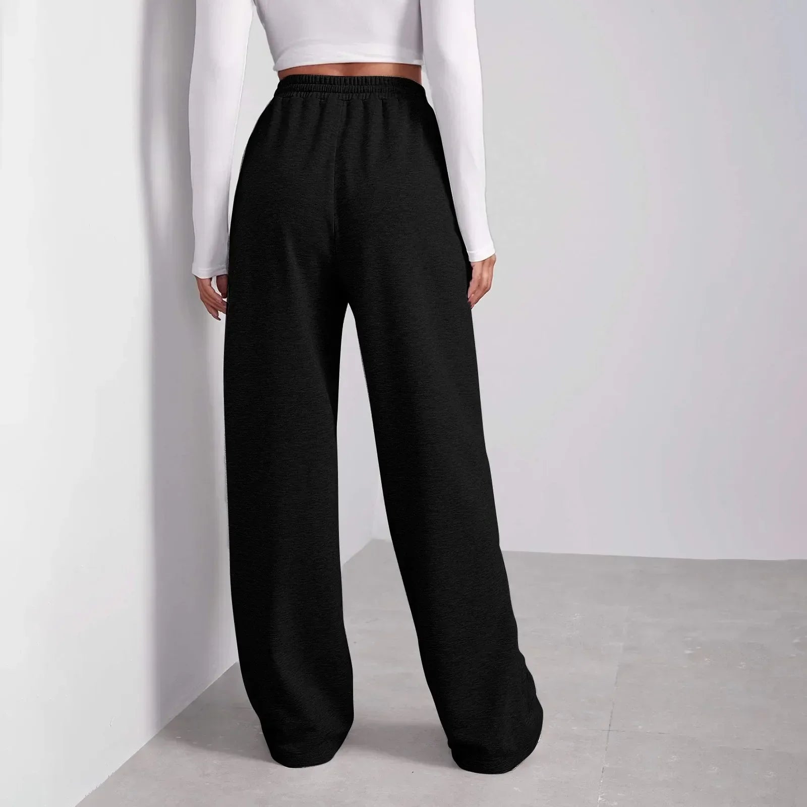 Pantaloni donna premium a gamba dritta versatili