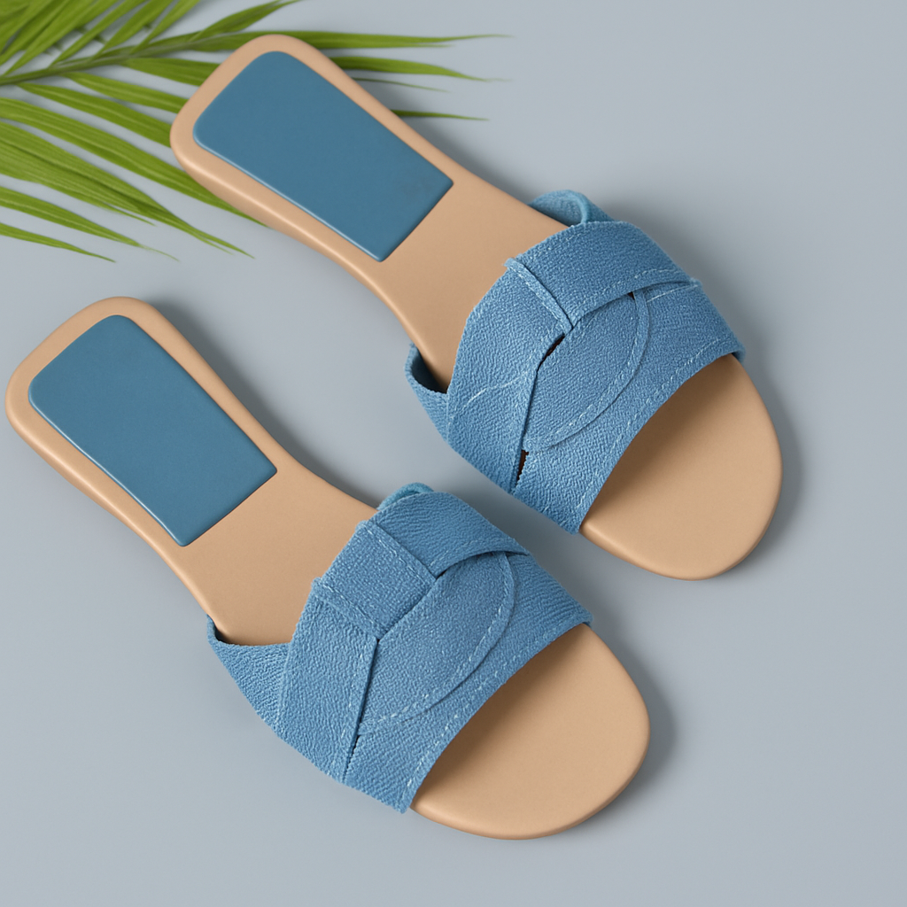 Ciabatte flat da donna con fiocco - Morbide e femminili