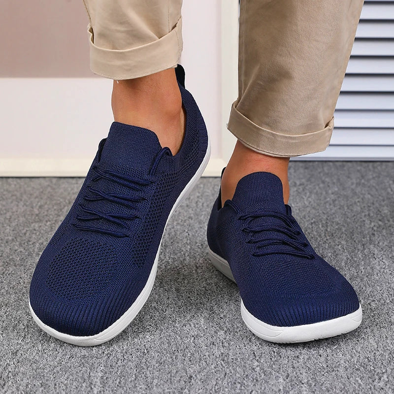 Sneakers uomo in mesh traspirante con suola ammortizzata - Leggere e comode