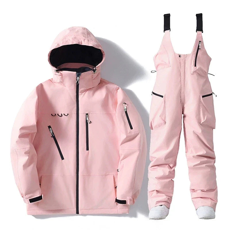 Completo da sci invernale unisex - giacca e pantaloni per uomo e donna