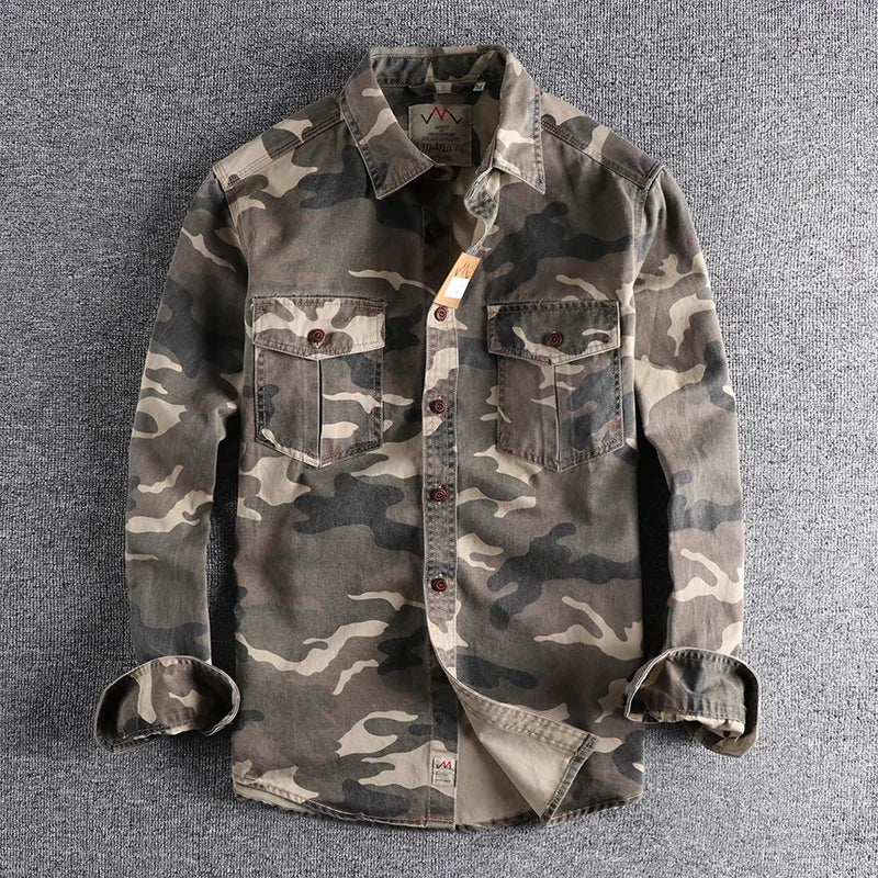 Camicia da uomo con bottoni - Casual e versatile