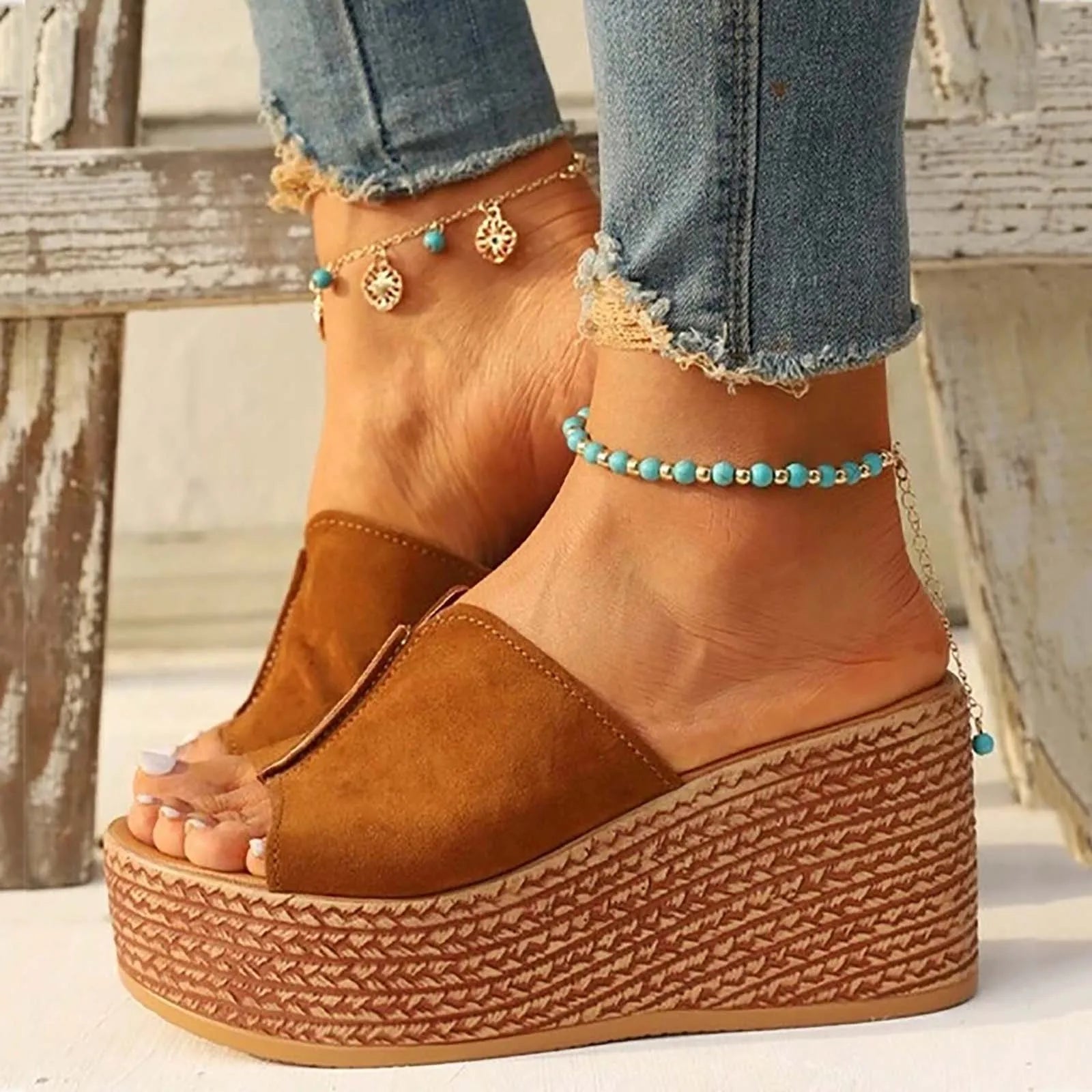 Sandali da donna con platform leggera - Stabili ed estivi