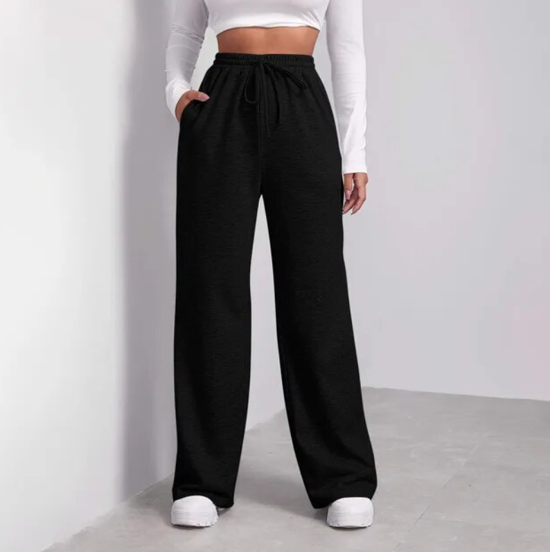 Pantaloni donna premium a gamba dritta versatili