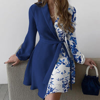 Blue/white