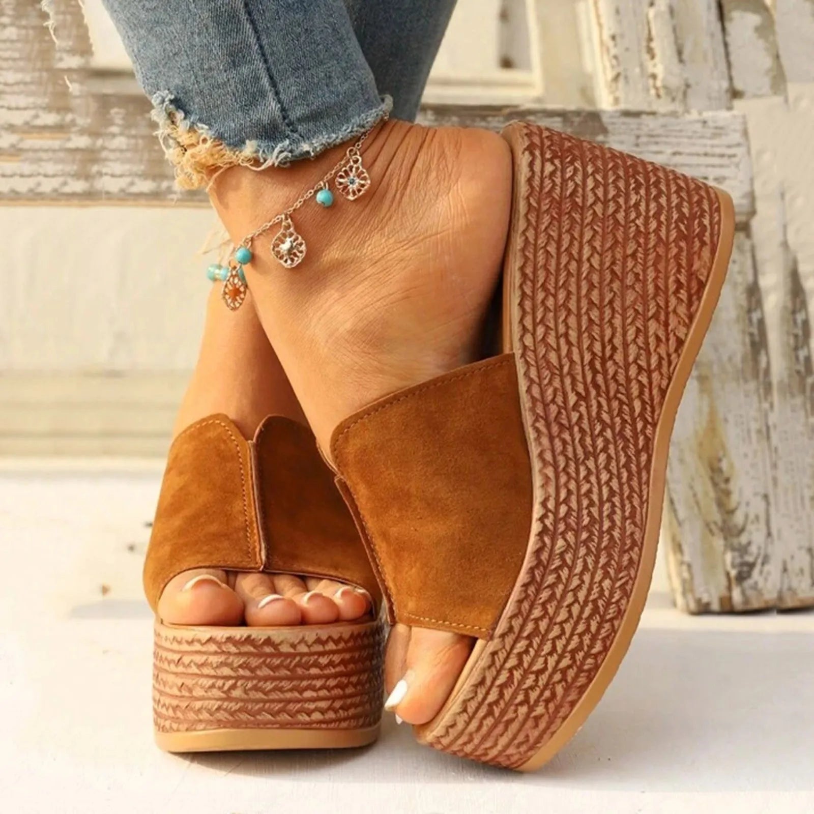 Sandali da donna con platform leggera - Stabili ed estivi