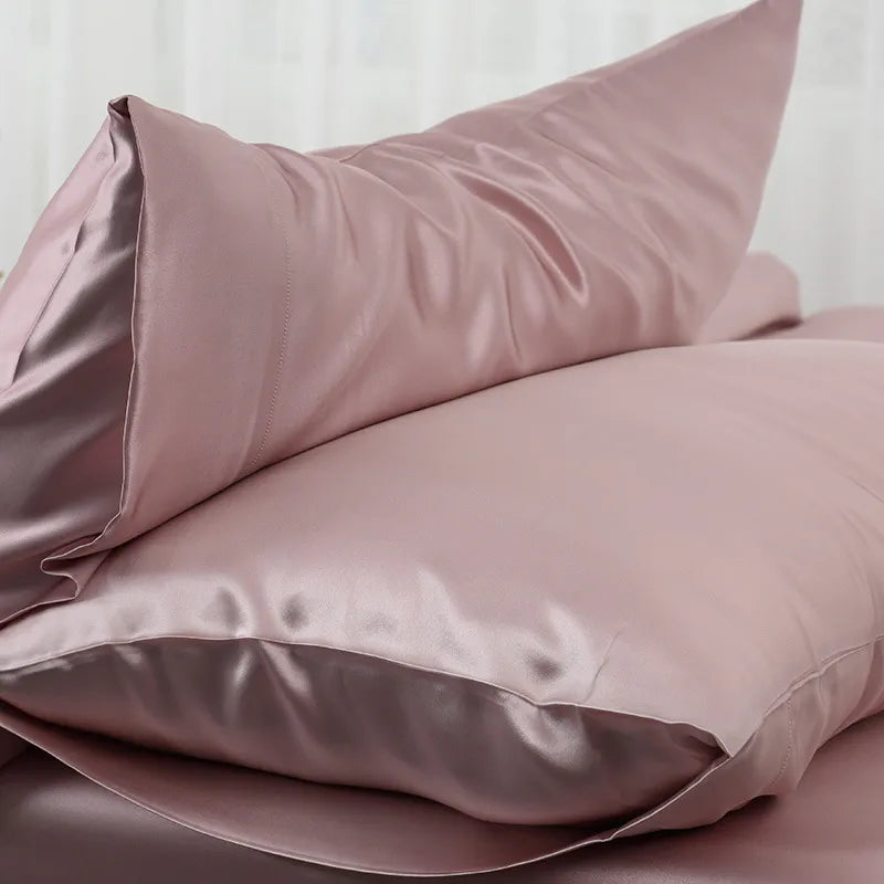Federa di lusso in seta rinfrescante - Copertura ipoallergenica morbida e liscia per la cura di pelle e capelli sensibili, comfort traspirante per il sonno