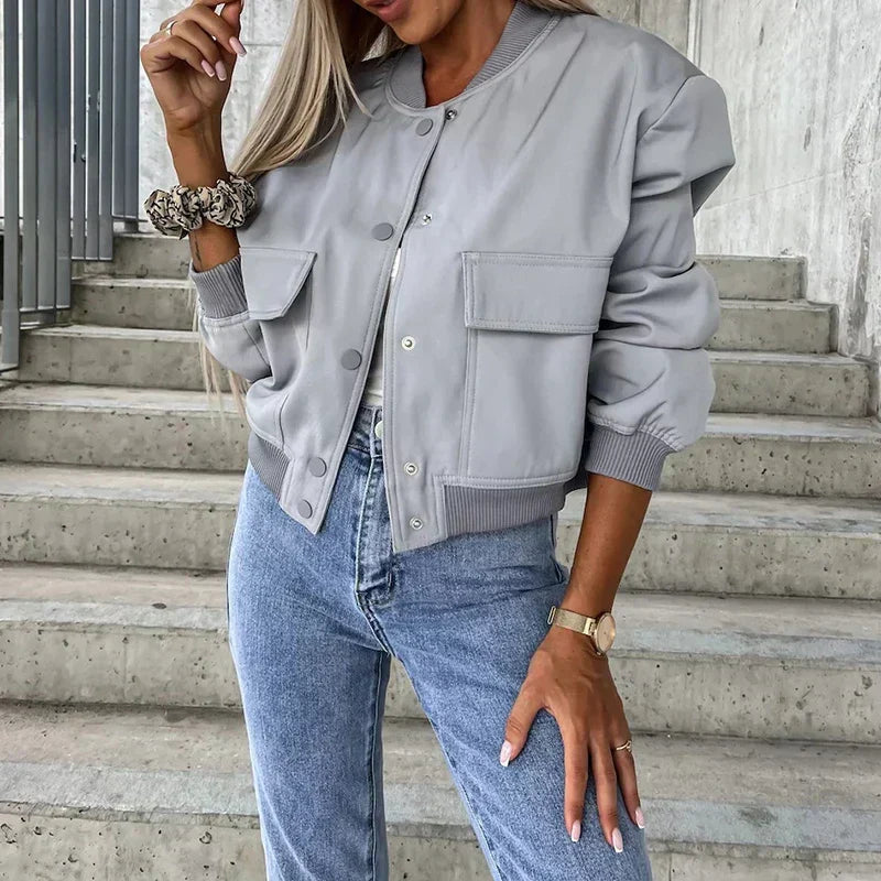 Giacca bomber donna di tendenza - Casual e moderna