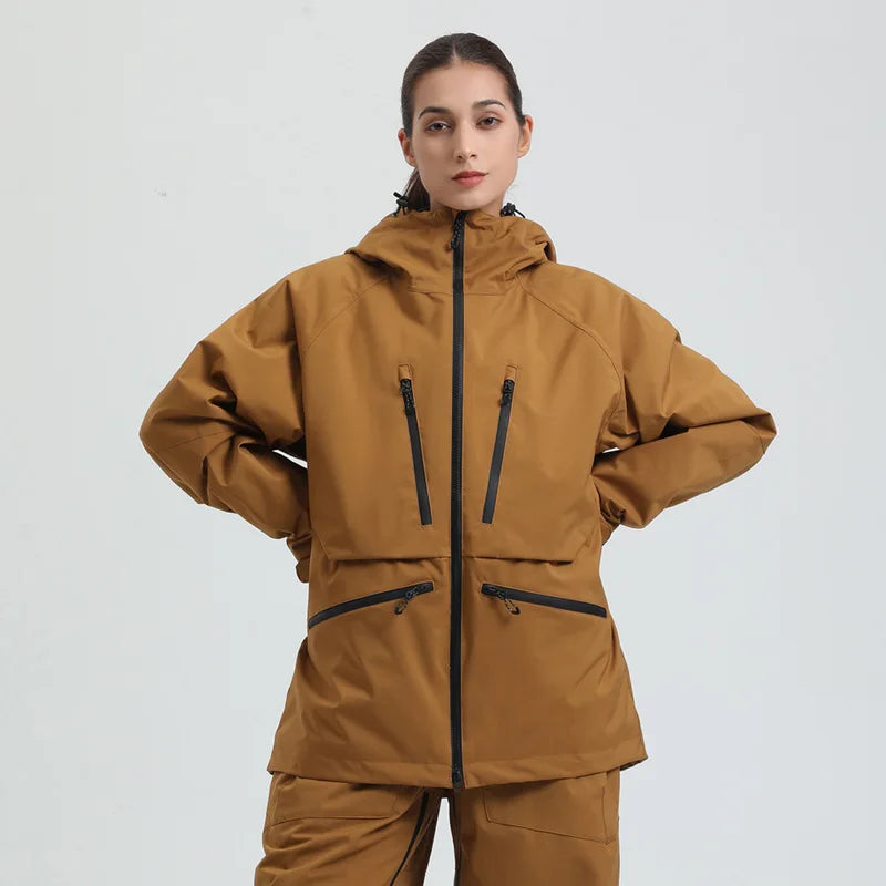 Giacca invernale da snowboard unisex – traspirante e idrorepellente