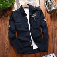 Design bleu militaire