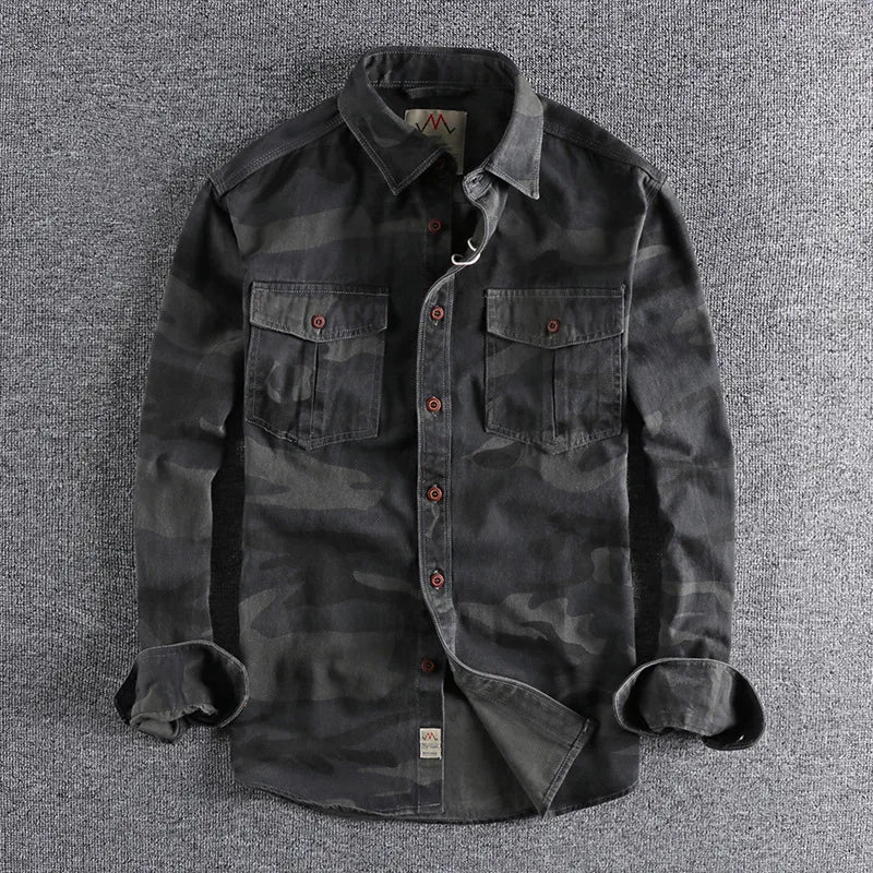 Camicia da uomo con bottoni - Casual e versatile