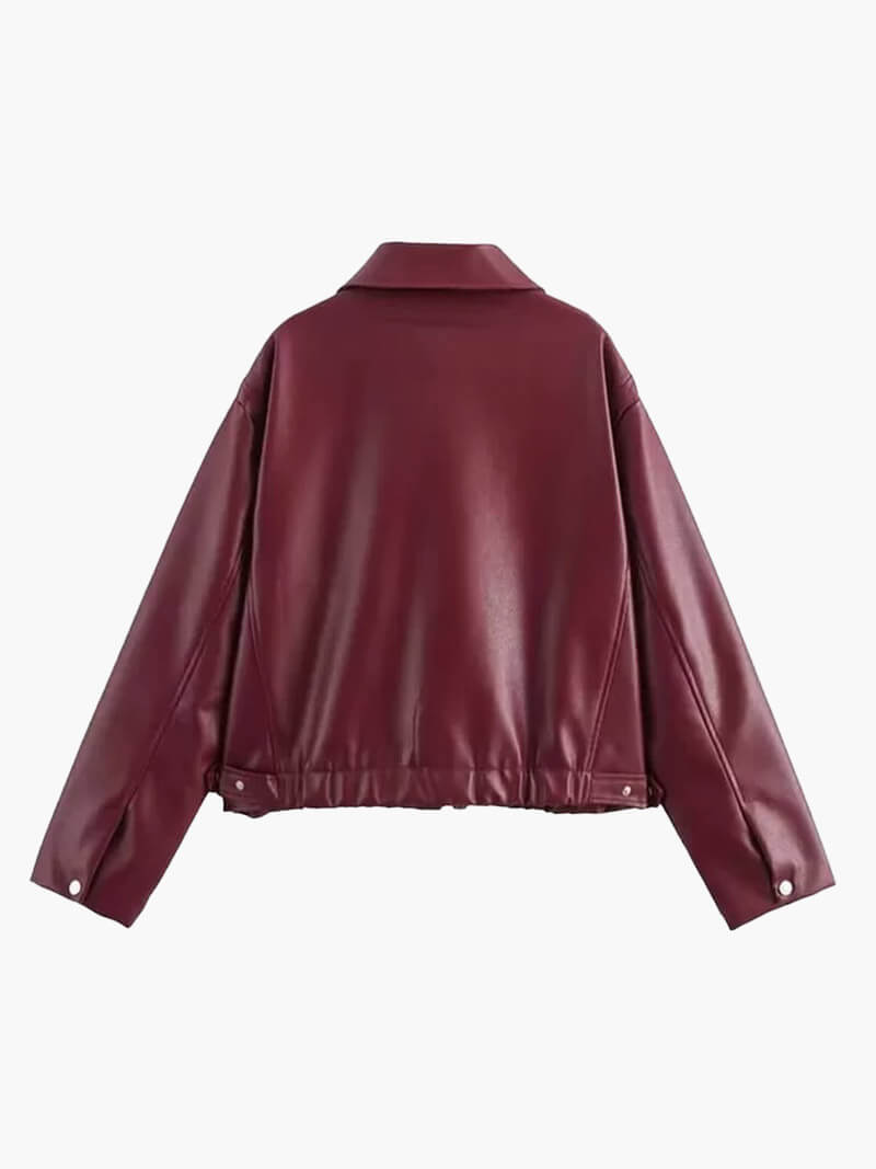 Giacca in pelle da donna