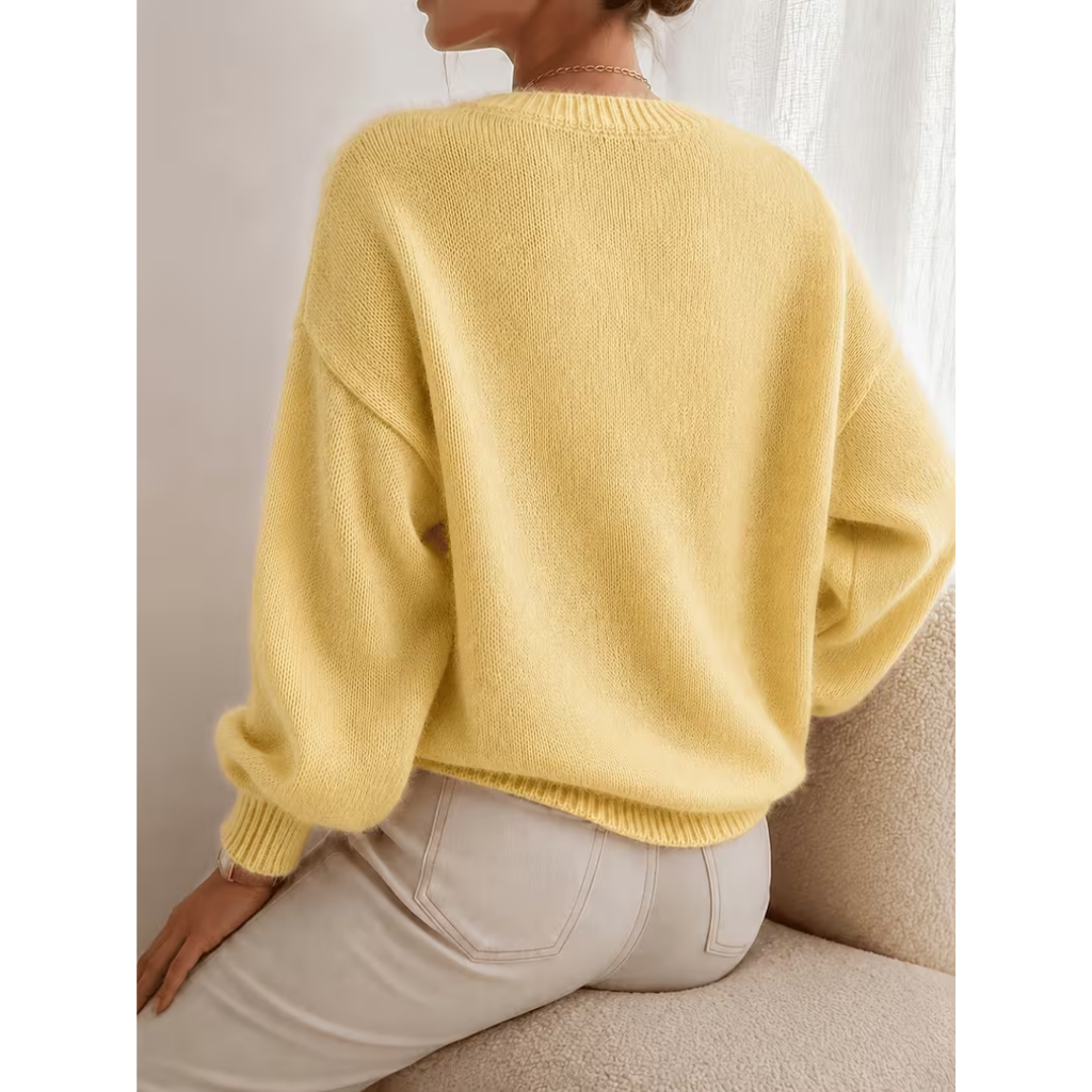 Pull femme doux à coupe décontractée - Doux et polyvalent