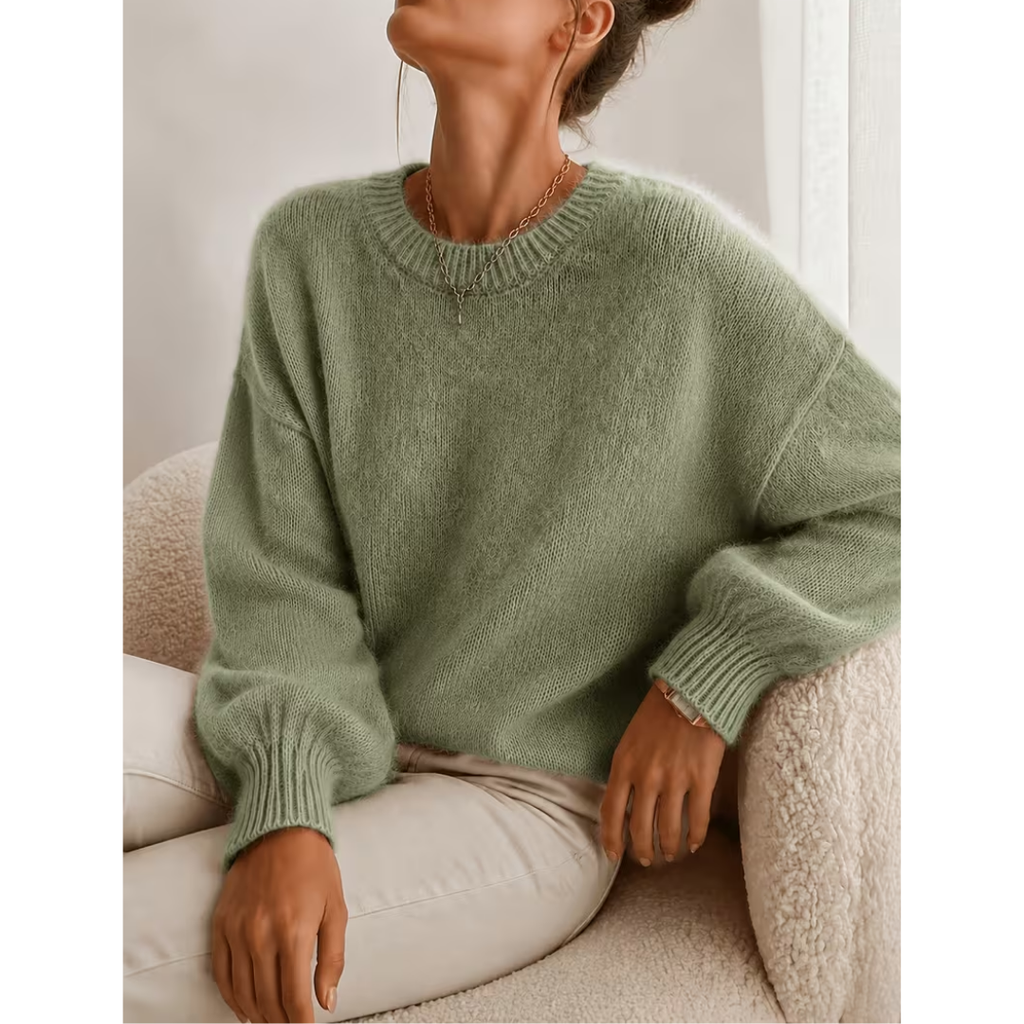 Pull femme doux à coupe décontractée - Doux et polyvalent