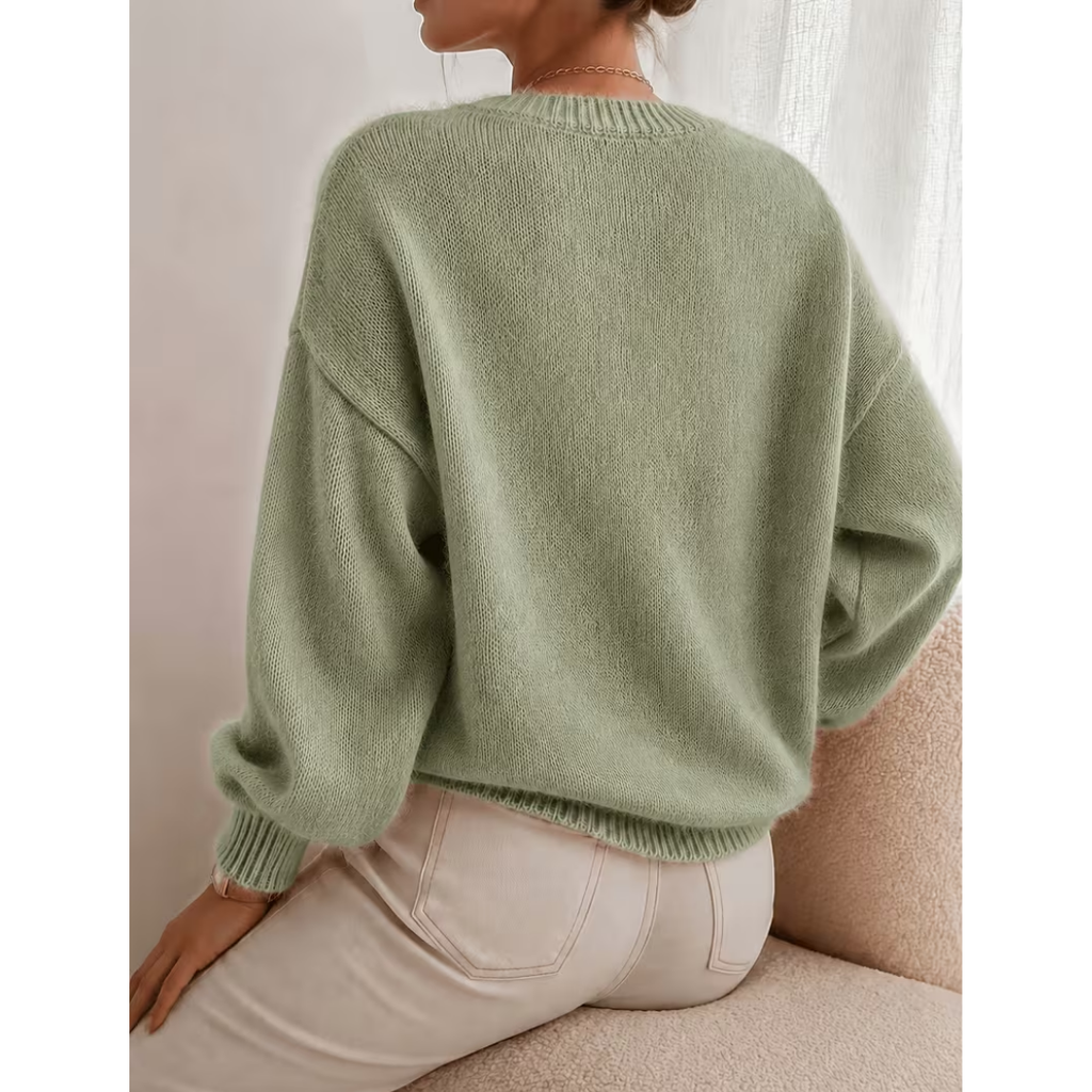 Pull femme doux à coupe décontractée - Doux et polyvalent
