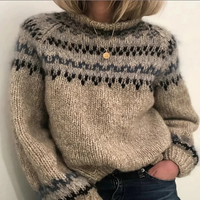Marron et bleu