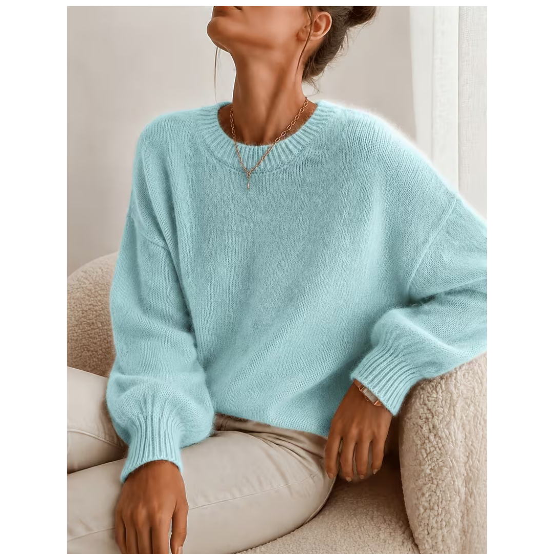 Pull femme doux à coupe décontractée - Doux et polyvalent