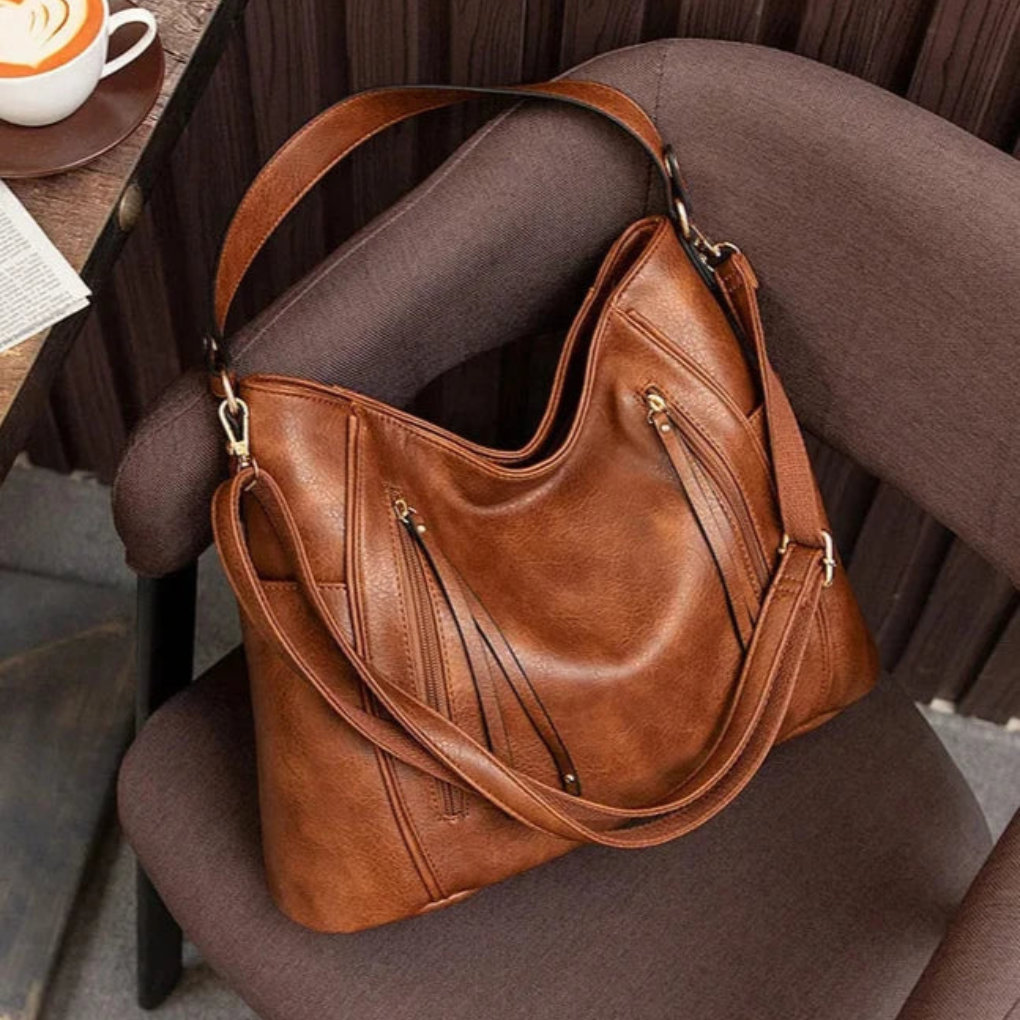 Luxury Women’s Leather-Effect Handbag – Premium Elegant Style for Every Day