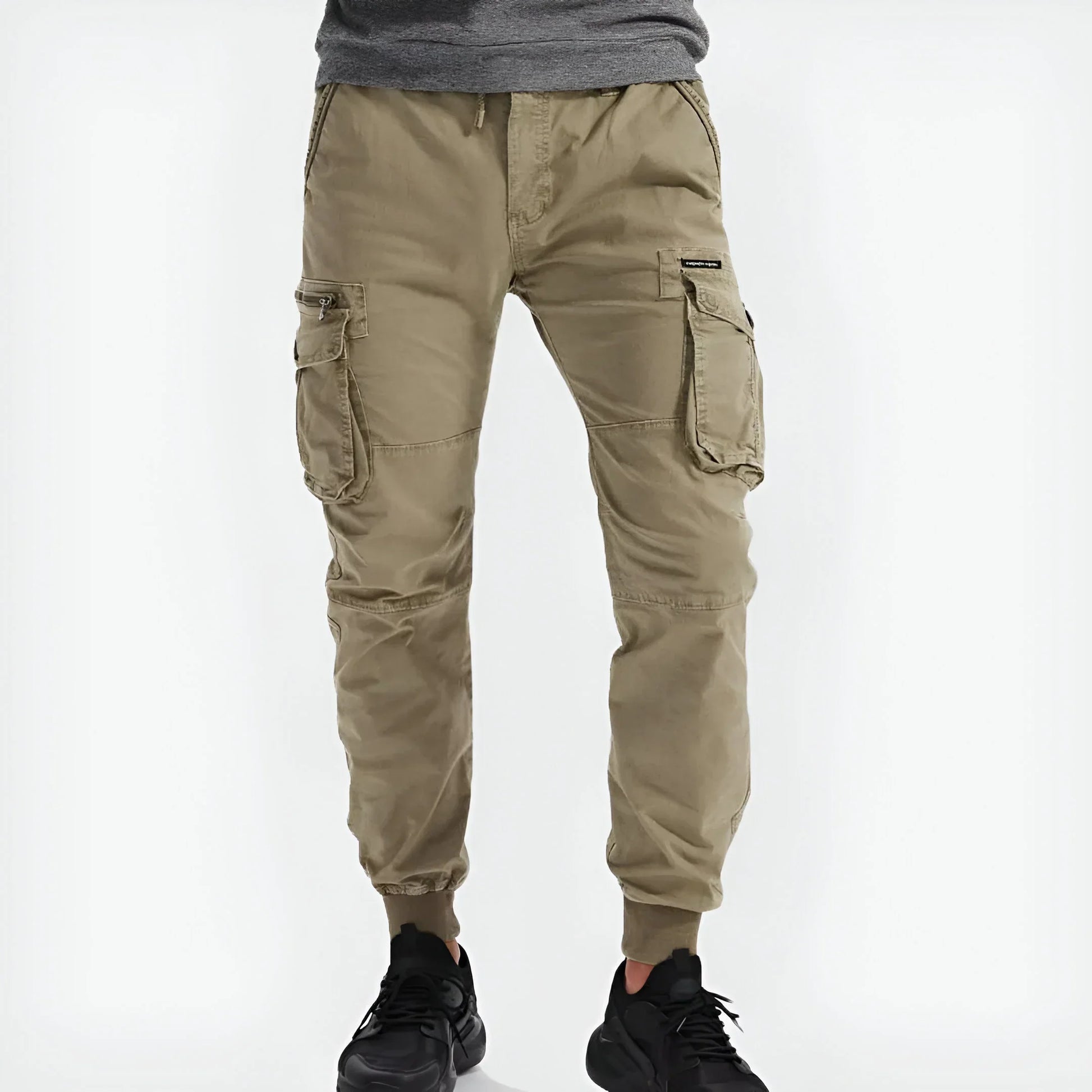 Pantaloni cargo in cotone da uomo